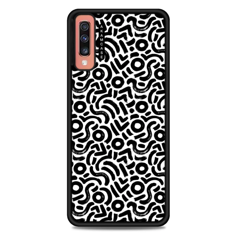 کاور آکام مدل AMC-WSGA70-DOODLE5 مناسب برای گوشی موبایل سامسونگ Galaxy A70
