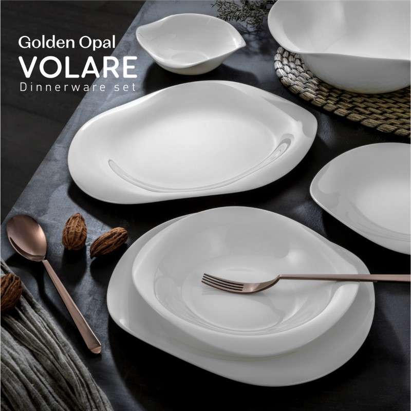 سرویس غذاخوری ۲۶ پارچه گلدن اوپال مدل ولاره