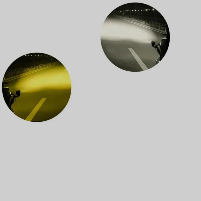 عکس شماره 10 : هدلایت لنزدار مدل دوکنتاکت سکن 5 حالته فلاشر پلیسی کد h4