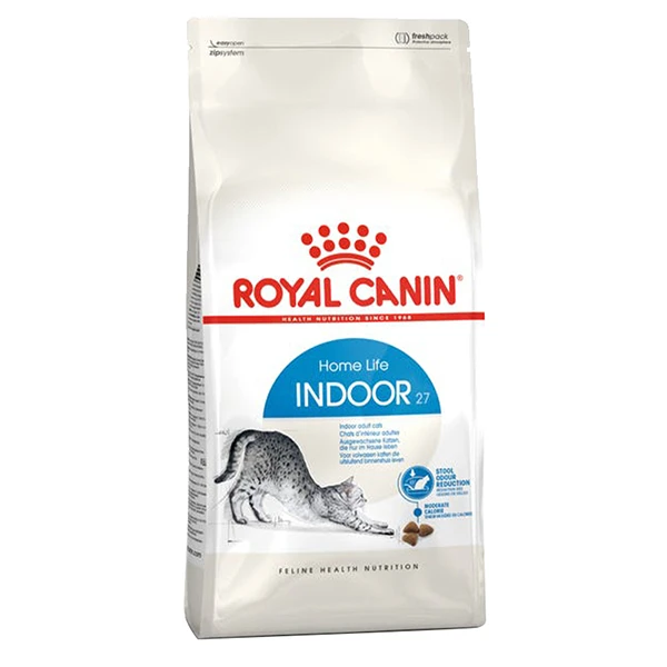 غذا خشک گربه رویال کنین مدل indoor وزن 2 کیلوگرم