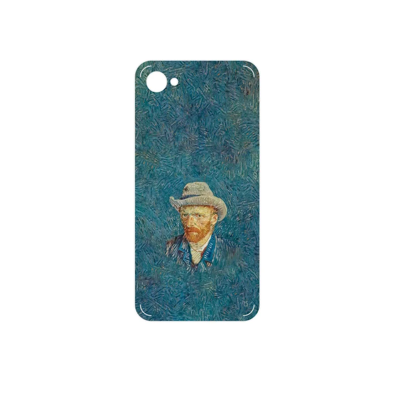 برچسب پوششی ماهوت مدل Self portrait with a gray felt hat مناسب برای گوشی موبایل اچ تی سی Desire 12