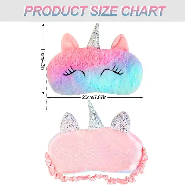 چشم بند خواب مدل یونیکورن خندان