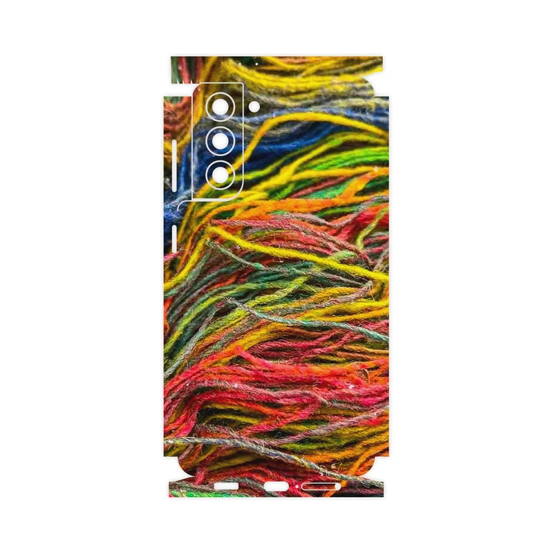 برچسب پوششی ماهوت مدل Fabric Texture 9-FullSkin مناسب برای گوشی موبایل سامسونگ Galaxy S21 5G