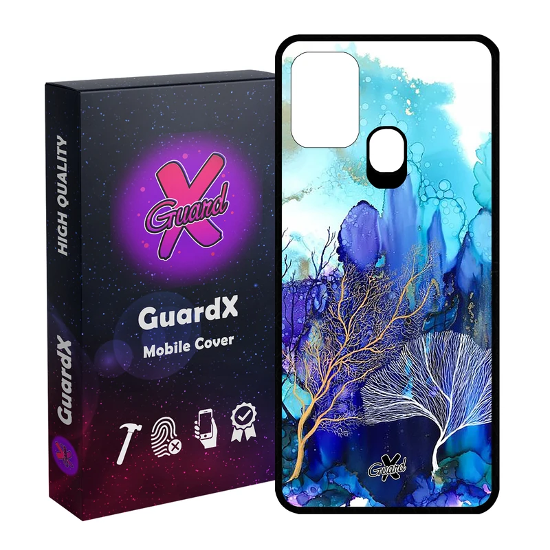 کاور گارد ایکس طرح آبرنگی مدل Glass10292 مناسب برای گوشی موبایل سامسونگ Galaxy M31 / M31 Prime / F41