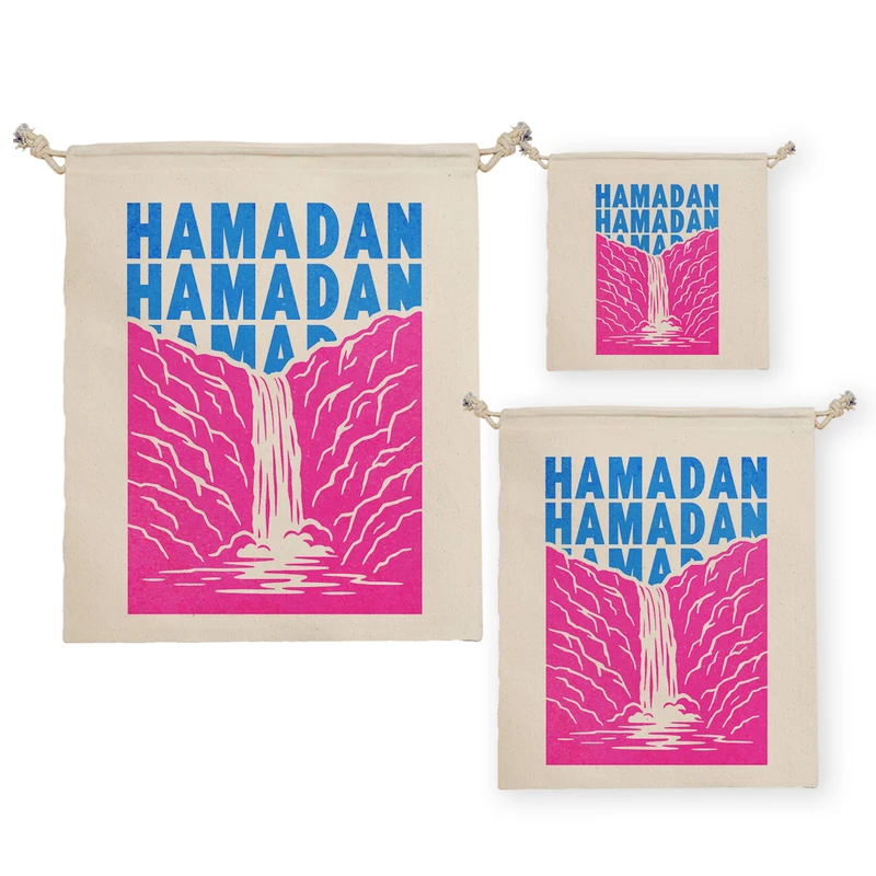 نظم دهنده ترمه طراحان ایده مدل نماد آبشار گنج نامه همدان کد map0033 مجموعه سه عددی