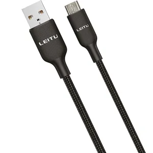 کابل تبدیل USB به لایتنینگ لیتو مدل LD-48 طول 2 متر