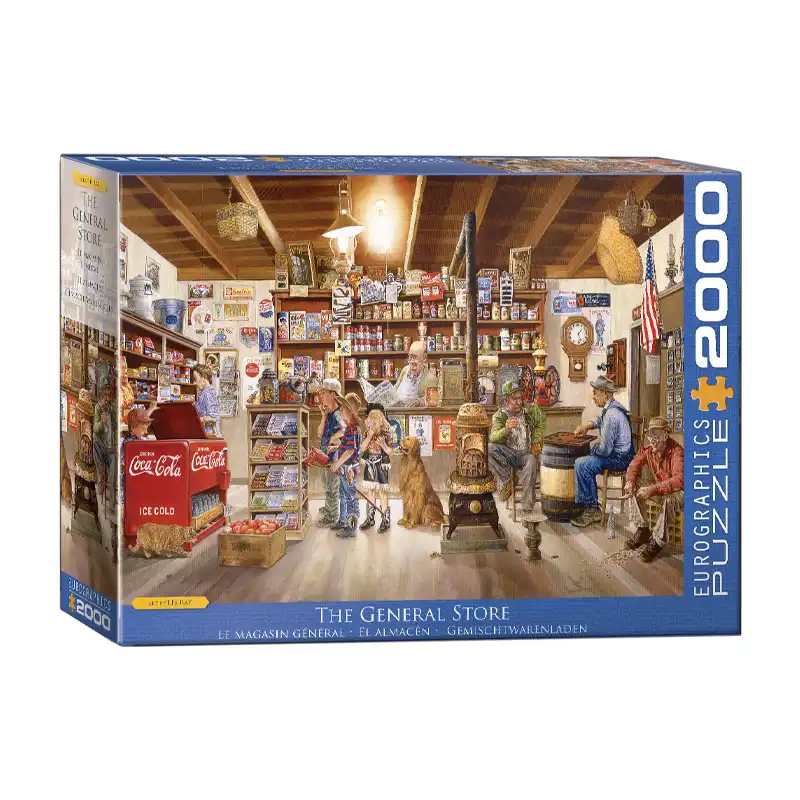 پازل 2000 تکه یوروگرافیکس پازلز مدل The General Store كد 5481-8220