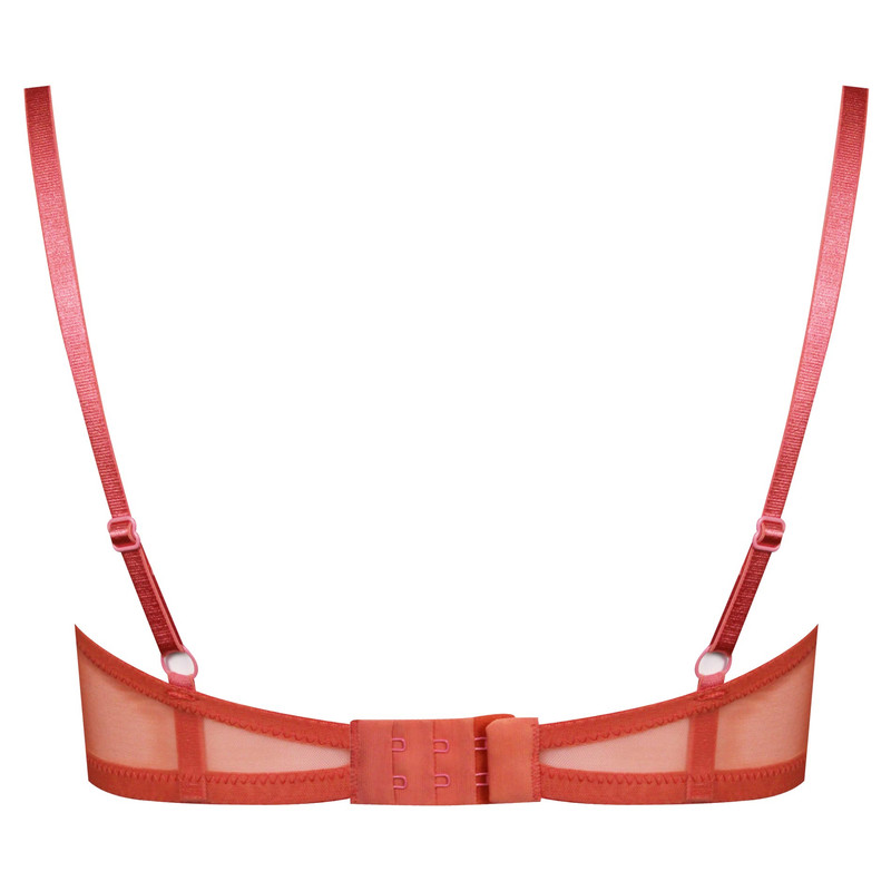 ست شورت و سوتین زنانه برتا مدل فنردار گیپوری کد 4695-2020 رنگ گلبهی