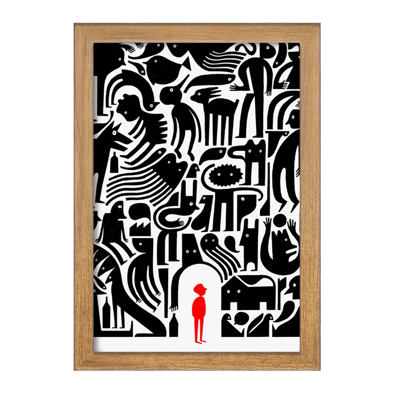 تابلو خندالو مدل فانتزی کد F175