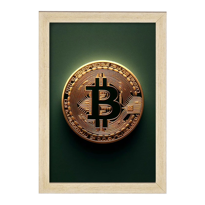 تابلو خندالو مدل بیت کوین (Bitcoin) کد F909