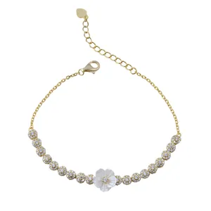    دستبند نقره زنانه بازرگانی میلادی کد DP_041