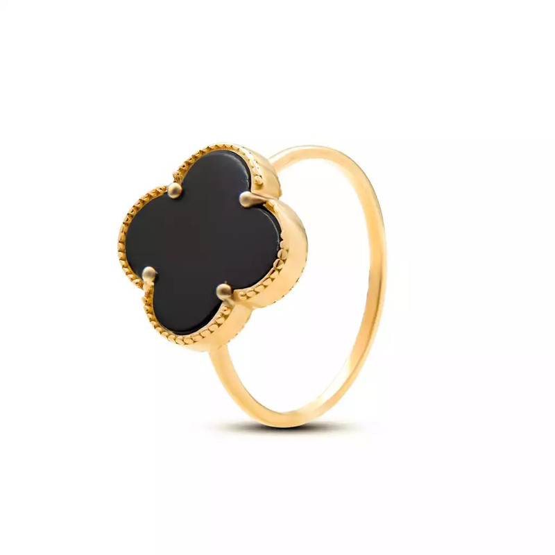 انگشتر طلا 18 عیار زنانه دوست خوب مدل  ونکلیف