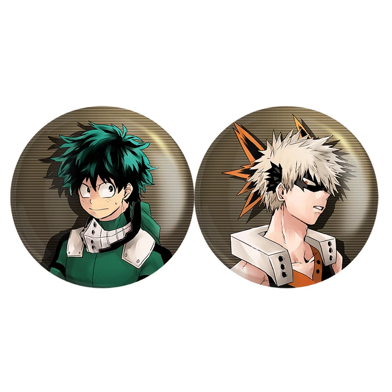 مگنت خندالو مدل دکو و باکوگو انیمه آکادمی قهرمان من My Hero Academia کد A221 مجموعه 2 عددی