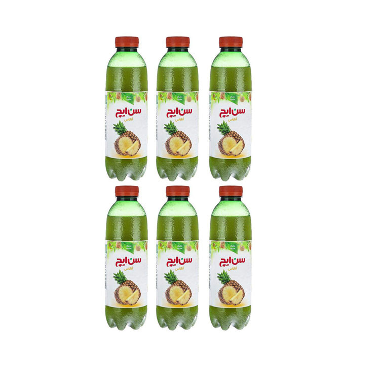 نکتار آناناس سن ایچ حجم 750 میلی لیتر بسته 6 عددی