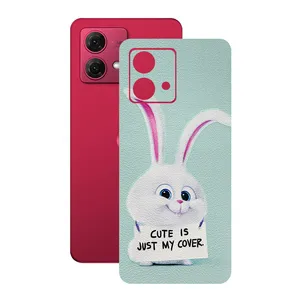 Remax cover sticker Leth model rabbit design suitable for Motorola Moto G84 mobile phone