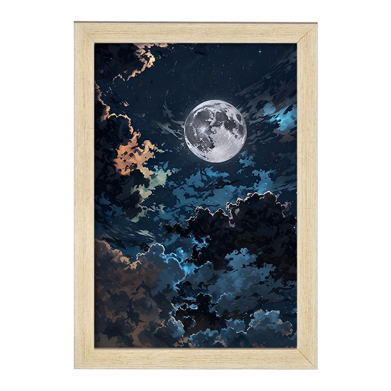 تابلو خندالو مدل ماه (Moon) کد F11610