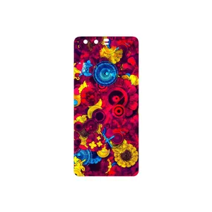 MAHOOT Vector Flower Garden Digital Art Cover Sticker for Huawei P10
