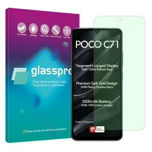 Glass Pro Eye Care model Green light screen protector suitable for Xiaomi Poco C71 mobile phone