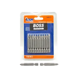 سری پیچ گوشتی یک سر چهارسو باس مدل LIFE_STYLE بسته 10 عددی