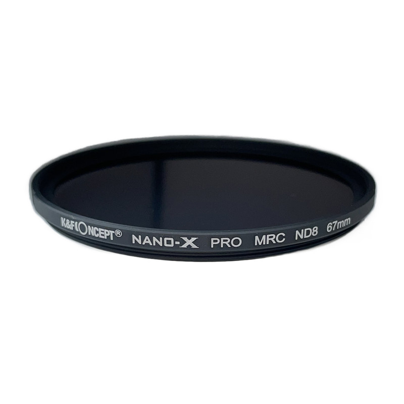 فیلتر لنز کی اند اف مدل ND8 NANO X-67 MM