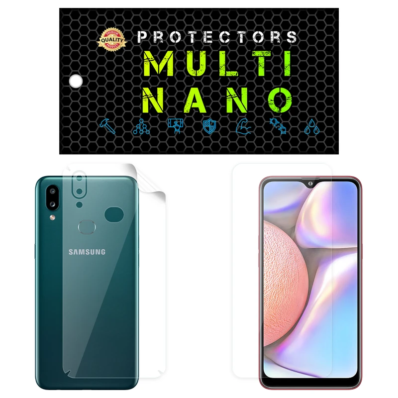  محافظ صفحه نمایش مولتی نانو مدل X-SFT مناسب برای گوشی موبایل سامسونگ Galaxy M01S به همراه محافظ پشت