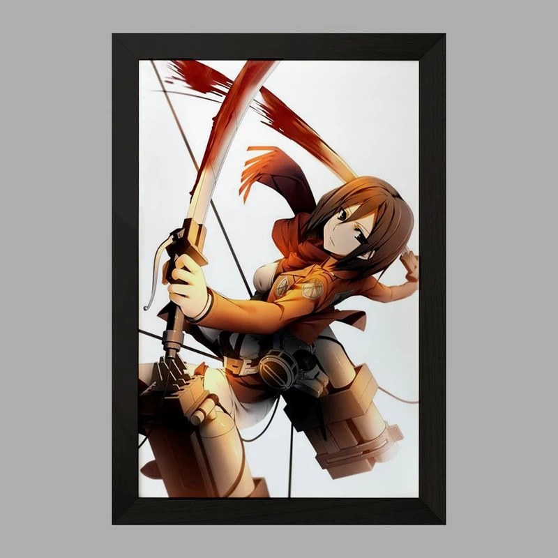 تابلو خندالو مدل میکاسا اکرمن انیمه اتک آن تایتان Attack on Titan  کد 18539