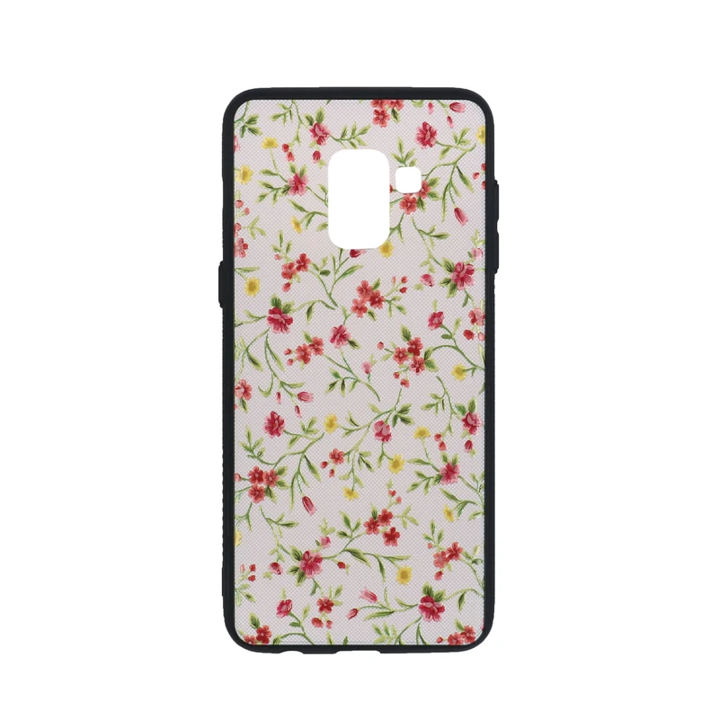 کاور طرح گل کد 06 مناسب برای گوشی موبایل سامسونگ Galaxy A8 2018 / A530
