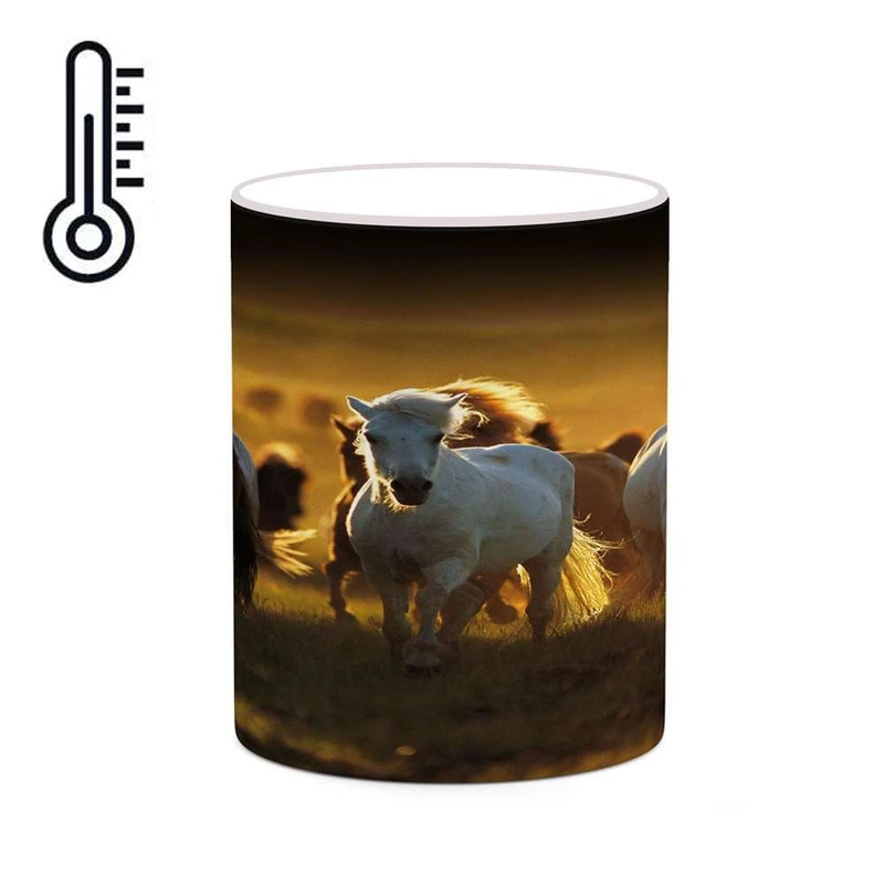 ماگ حرارتی کاکتی مدل اسب کد mgh24133