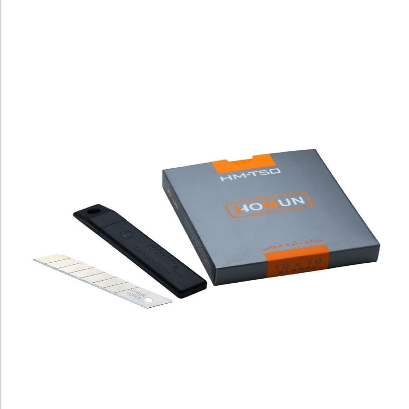 تیغ کاتر هومان مدل t50 بسته 10 عددی تیغ کاتر هومان مدل t50 بسته 10 عددی