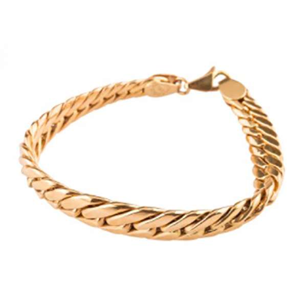 دستبند طلا 18 عیار زنانه دوست خوب مدل کارتیه حصیری کد dk150 دستبند طلا 18 عیار زنانه دوست خوب مدل کارتیه حصیری کد dk150