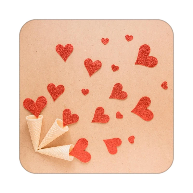 زیر لیوانی کاکتی طرح عاشقانه مدل mp41033