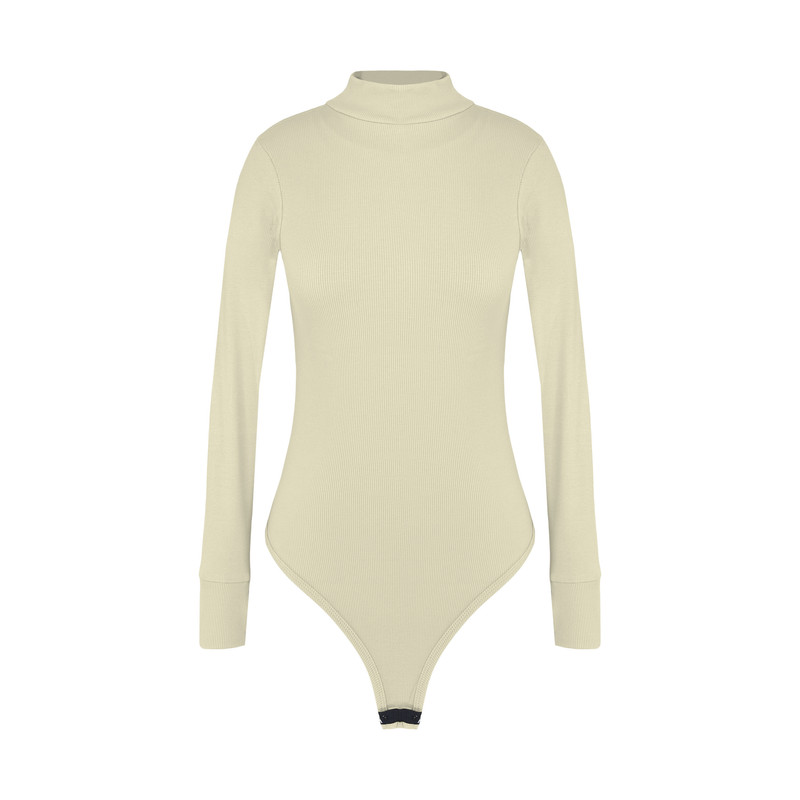 بادی آستین بلند زنانه مدل فینگری کد 3773