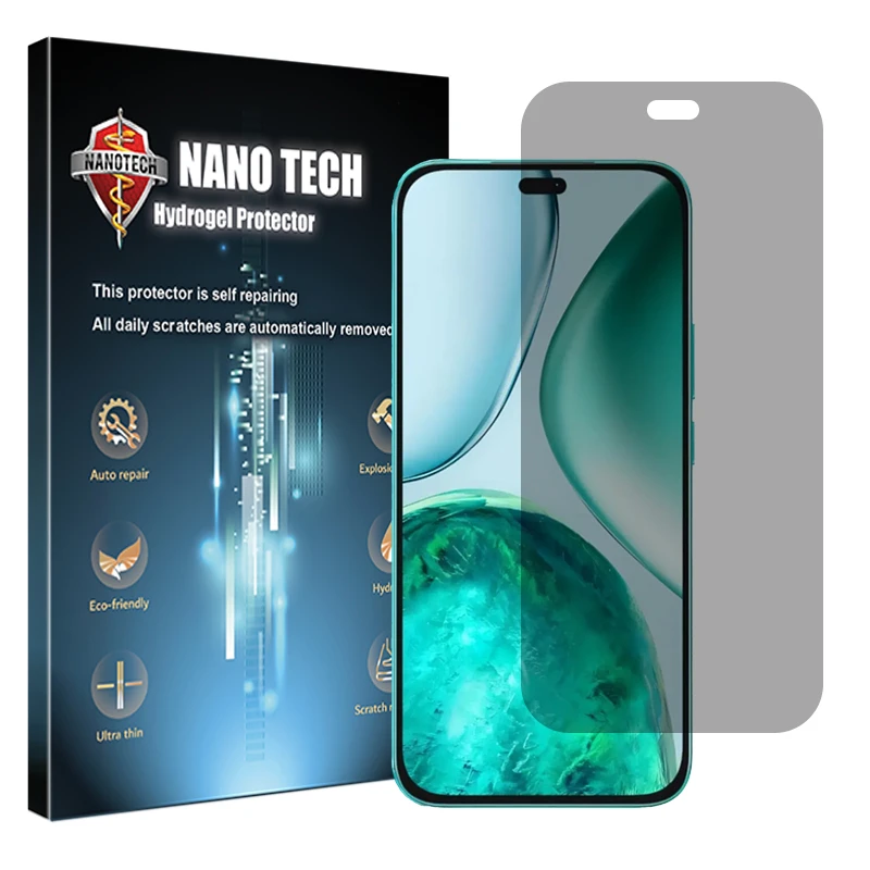 محافظ صفحه نمایش حریم شخصی نانو تک مدل Tough مناسب برای گوشی موبایل آنر X8c