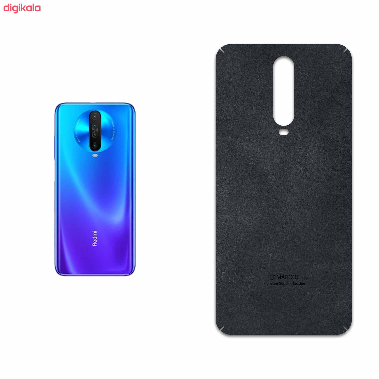 برچسب پوششی ماهوت مدل Graphite Buffalo Leather مناسب برای گوشی موبایل شیائومی Redmi K30 main 1 1