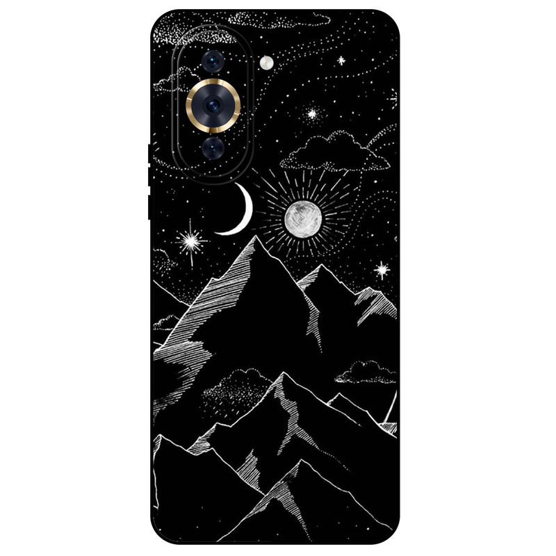 کاور مگافون طرح کوه مدل 8078 مناسب برای گوشی موبایل هوآوی Nova 10 Pro