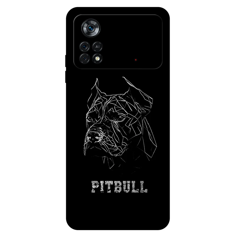 کاور مگافون طرح پیتبول مدل 1883 مناسب برای گوشی موبایل شیائومی Poco X4 Pro 5G 