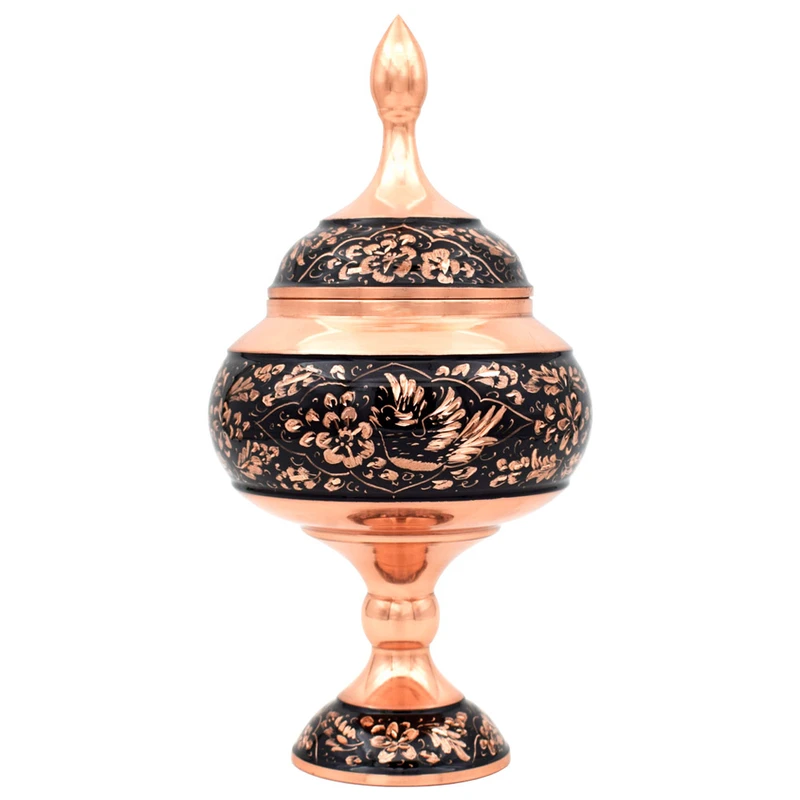 شکلات‌خوری مسی مدل الماس تراش کد 27-2
