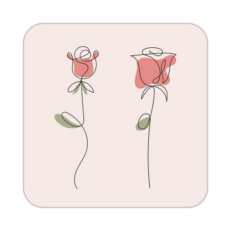 زیر لیوانی کاکتی طرح عاشقانه مدل mp37984