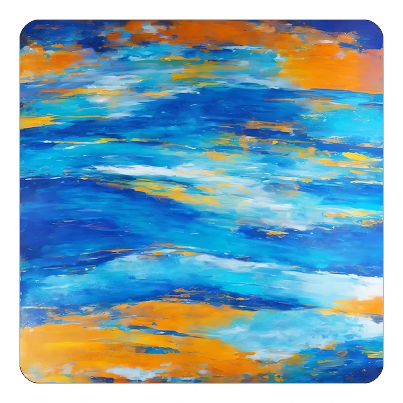 مگنت کاکتی طرح نقاشی رنگ روغن مدل mp69343