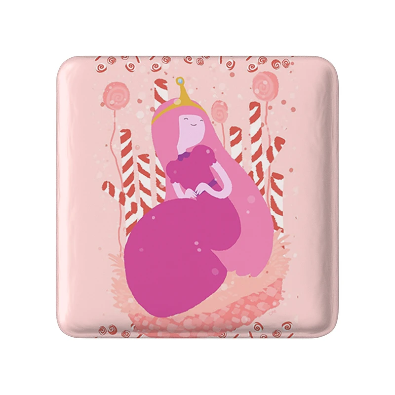 مگنت خندالو طرح پرنسس بابل گام وقت ماجراجویی Adventure Time  مدل مربعی کد 20813