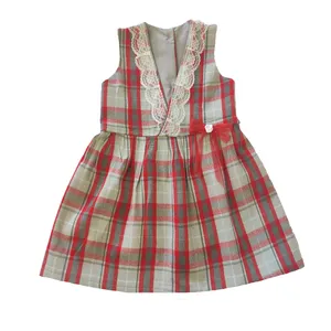 پیراهن دخترانه مدل کشمیر یقه هفت کد 101