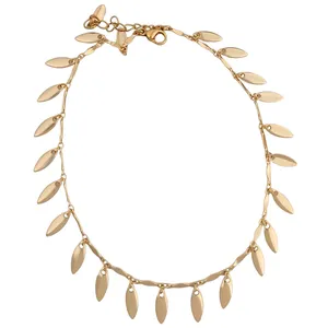 پابند زنانه ژوپینگ مدل آویزدار برگ