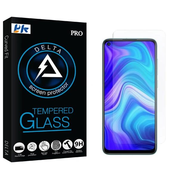 محافظ صفحه نمایش پی کی مدل Delta مناسب برای گوشی موبایل شیائومی Redmi Note 9