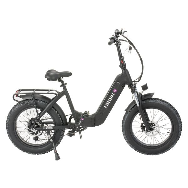دوچرخه تاشو نگین مدل fn350 سایز طوقه 20 اینچ