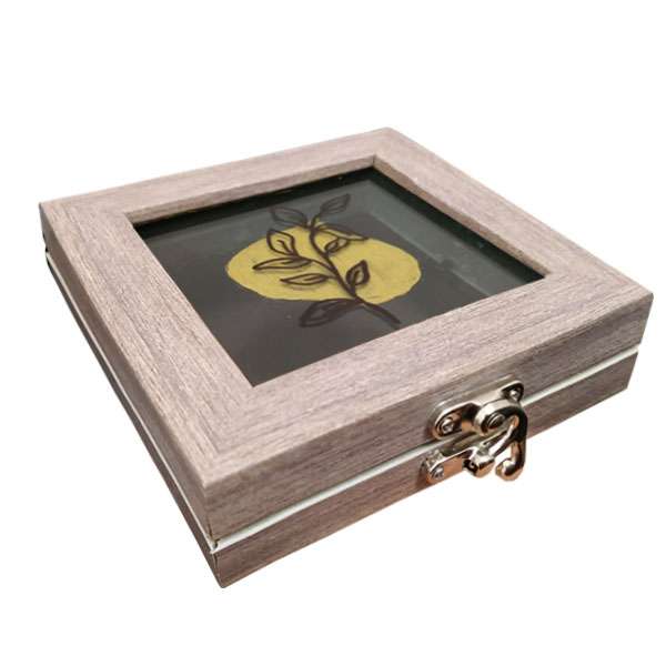 جعبه هدیه طرح گل مدل B3-10-2