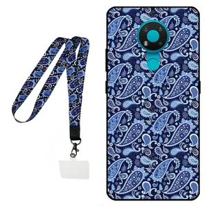 Megafone Paisley 0026 Cover For Nokia 3.4 Mobile Neckband