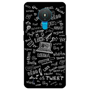 Megafone Social Media 1898 Cover For Nokia 1.4