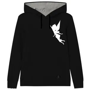 هودی دخترانه 27 مدل فرشته کد V10 رنگ مشکی