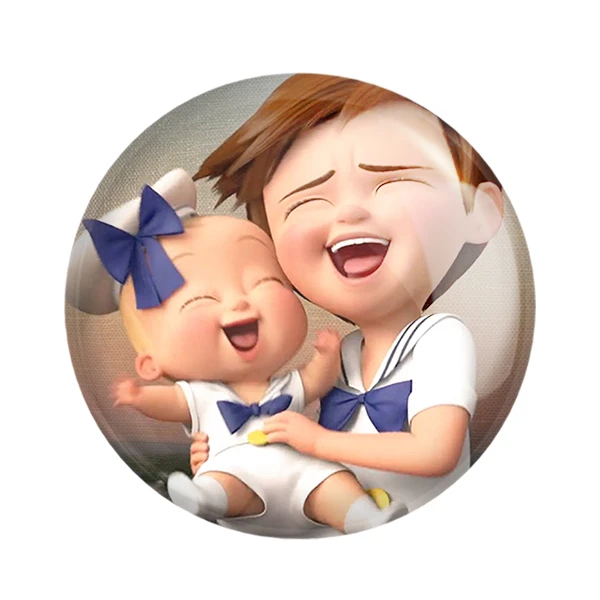 مگنت خندالو طرح بچه رییس کد 1366