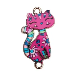 آویز دستبند طرح گربه کد AD 381